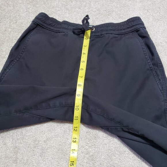DUER DU/ER Live Lite Twill Joggers Pants Pull-On Stretch Black Women's XS x 27" - Picture 15 of 16